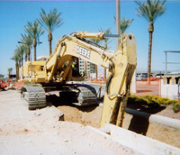 Pavilion Center Drive Sewer Replacement