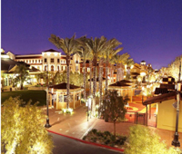 Birds Eye View of Town Square